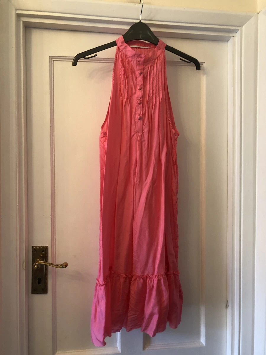 Pink top soda dress