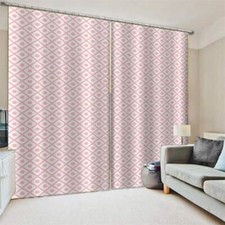 Color Orange Pure Adjustment Printing 3D Blockout Curtains Fabric Window