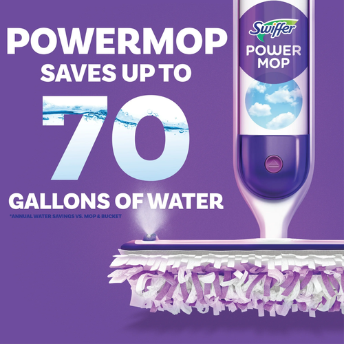 Swiffer Power Mop Kit, Floor Cleaner Multi-Surface Mop Kit, Cleaning Set - Picture 5 of 7