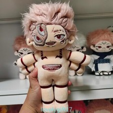 Jujutsu Kaisen Ryomen Sukuna 20cm Plushie Stuffed Plush Doll Body Dress Up