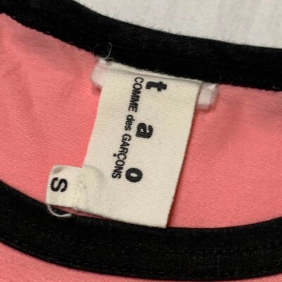 Vintage TAO Comme des Garçons Strawberry Print Raglan T