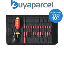 Wiha 36791 TorqueVario®-S electric Screwdriver 19 Piece VDE Cased Set WHA36791