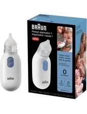 Braun Electric Nasal Aspirator - Mucus Remover, Blocked Nose Relief  Electric