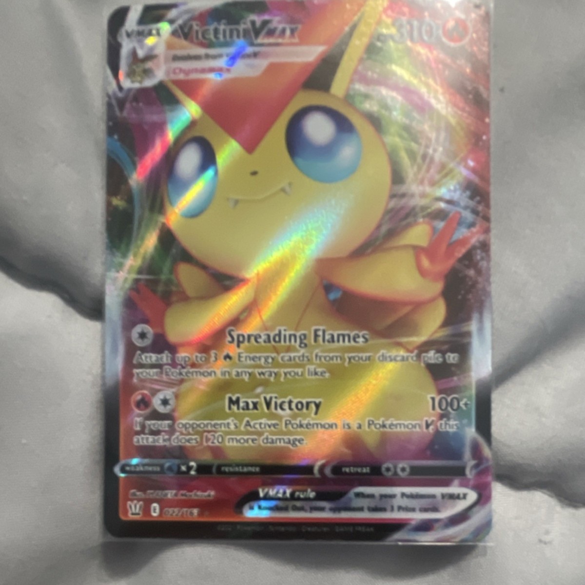 victini vmax pokemon card price 165/163 Hyper Rare Battle Style Toys Perfect for collectors and enthusiasts. Full Art/Victini Vmax (022) 2021