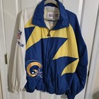 Starter Pro Shark Tooth NFL Los Angeles Rams Jacket Size Large NOS Vintage 90s