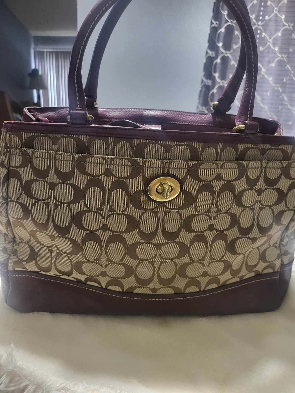 coach handbags Great Condition  Tan Coach. No. F1805-f23292-image