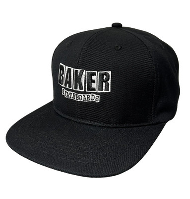 Baker Brand Logo Hat Black Snapback