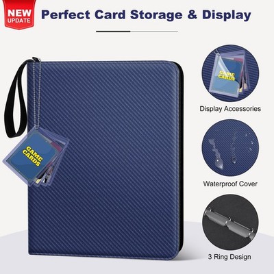 9 Pocket Card Binder, 720 Slots for MTG, TCG, Sports Cards, Double