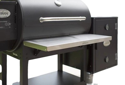 Louisiana Grills LG900 Deluxe Frontablage Edelstahl Klappregal