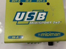 M-Audio MIDISport 2x2 USB MIDI Interface USB Bus-Powered MIDI In/Out