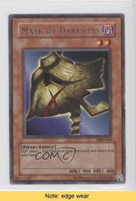 Mask of Darkness (R) Unlimited YuGiOh Metal aiders #MRD-014 2002 READ 0e3