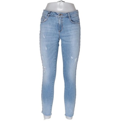Zara Basic, Jeans, Größe: 38, Z1975 DENIM, Blau, Baumwolle/Elasthan #1IB