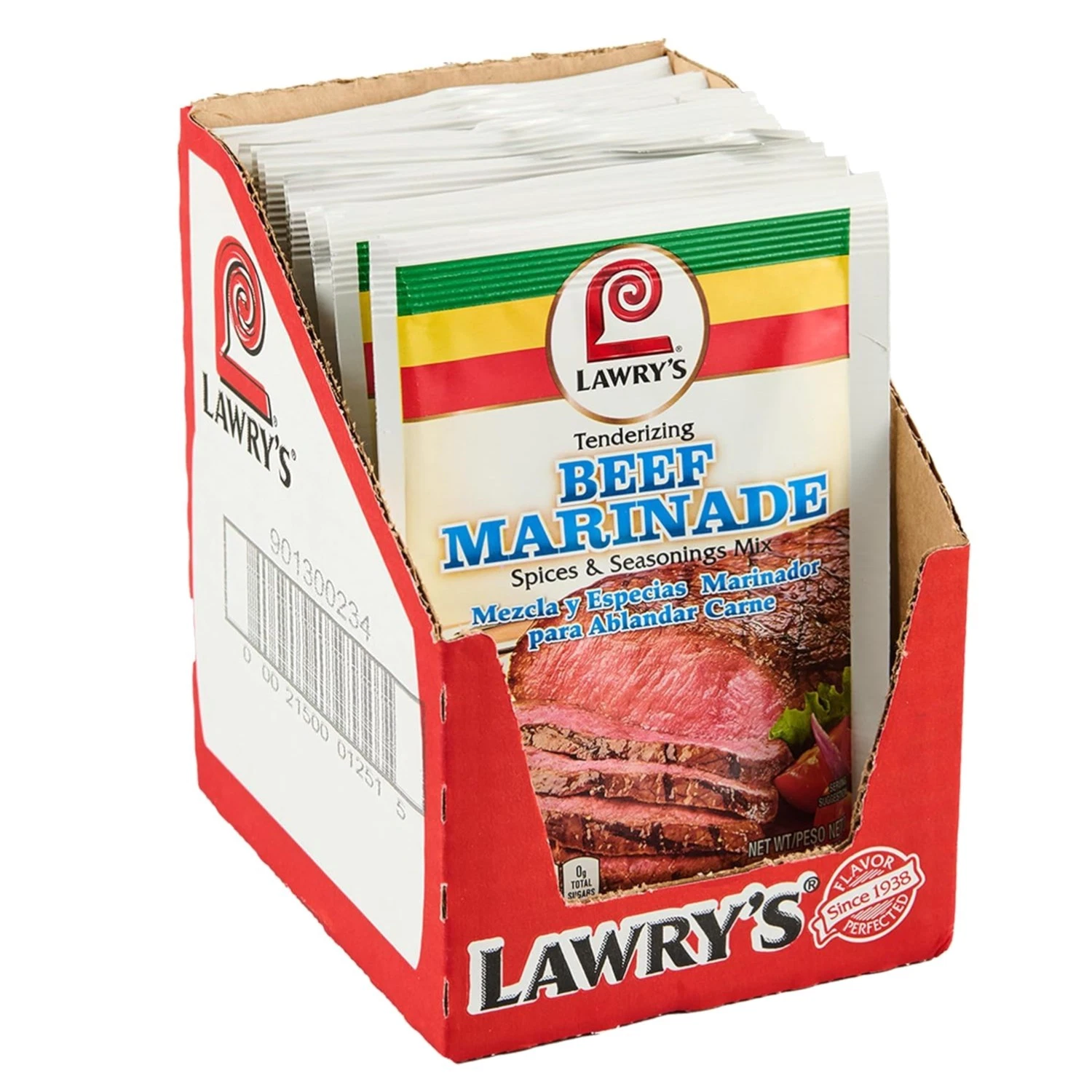 Tenderizing Beef Marinade Spices & Seasonings Mix, 1.06 Ounce Pack of 12