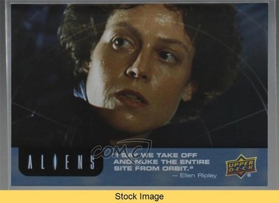 2018 Upper Deck Aliens Movie Silver That's The Only Way To Be Sure #57 READ 4et