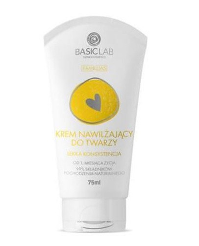 Basiclab Dermocosmetics Famillias Light Moisturising Cream For The Face 75 Ml - Image 2