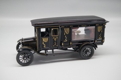 1/18 Ford Model T 1921 ORNATE CARVED HEARSE Precision Miniatures PMSC-07B  DK755
