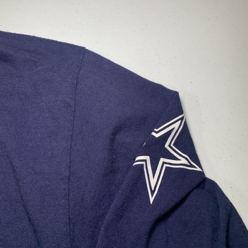 Dallas Cowboys Football Dez Bryant Blue Athletic Long Sleeve Mens Size Small - Picture 3 of 7