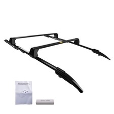 Black Roof Top Cross Bar for Land Rover Discovery 5 L462 2017-2025 Aluminium