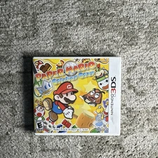 Paper Mario Sticker Star (Nintendo 3DS, 2012)  Case And Manual Only 