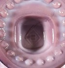Boyd's Crystal Art Glass BIRD TOOTHPICK HOLDER #3 LAVENDER Purple 3-30-82 NOS — photo 8