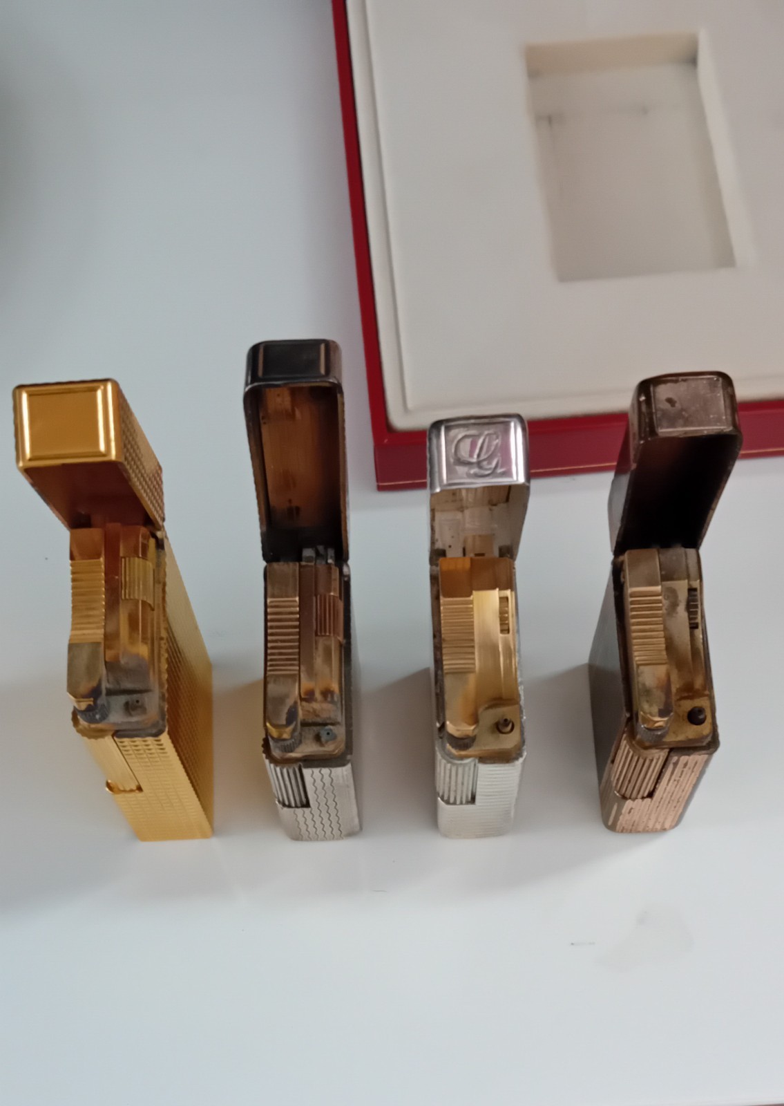 S.T. Dupont Paris lotto 4 accendini da collezione Made in France