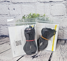 2 Pairs BLACK Waxed Round Dress Shoe Laces 31" - Oxford Shoelaces for DRESS SHOE