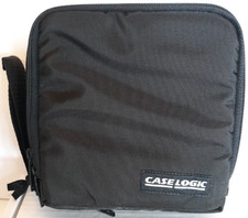 Case Logic DM12 soft case 12 CDs CD player travel case holder black unused