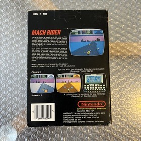 Mach Rider Nes Nintendo ASD COMPLET 100% OFFICIEL