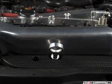 ECS - Billet Engine Oil Dipstick & Funnel - Polished Handle for Audi TT