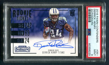 2016 Panini Contenders Derrick Henry RC SP Ticket AUTO /25 PSA 9 MINT