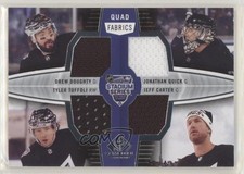 2020-21 SP Game Used Drew Doughty Jonathan Quick Tyler Toffoli Jeff Carter au7
