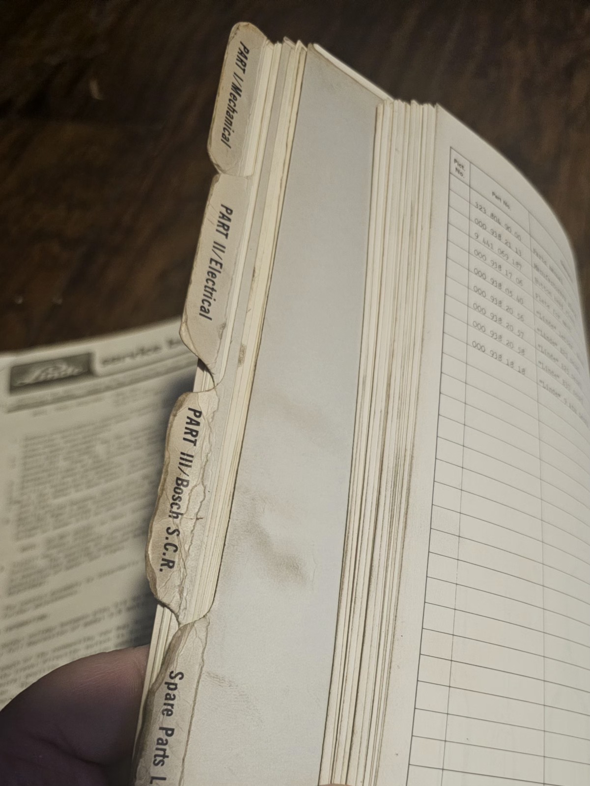 1973 Linde E20 E25 E30 Electric Forklift Repair Manual + Parts Book Set