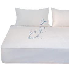Waterproof RV Short Queen Mattress Protector for 60x75 Camper Bed Soft Soft B...