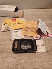 Vivitar EZ 35 35mm Point  Shoot Film Camera Black