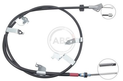 A.B.S. Seilzug, Feststellbremse K17293 für TOYOTA