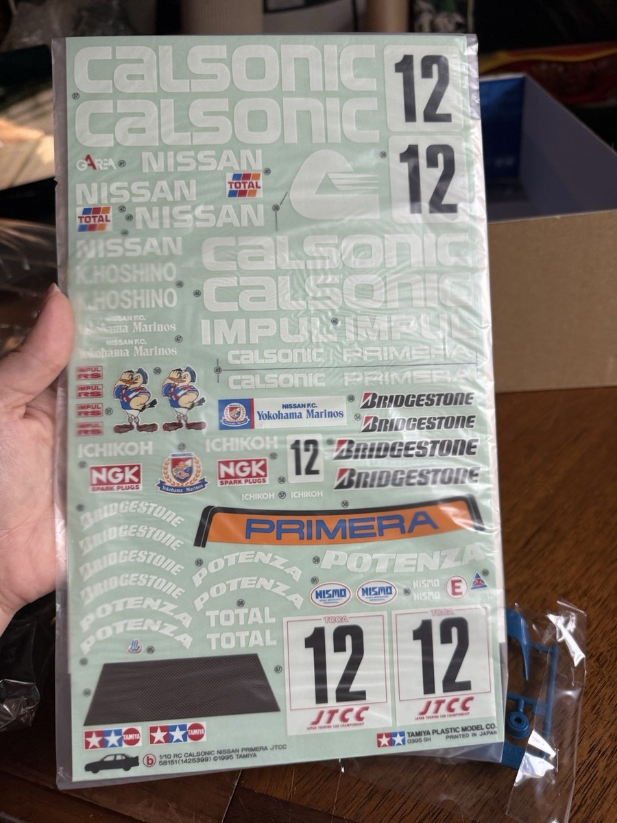 TAMIYA 1/10 RC F.F. Nissan Primera JTCC Limited SpecialKit (FF01