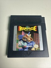 Rampage World Tour Nintendo Gameboy Color Cartridge Only