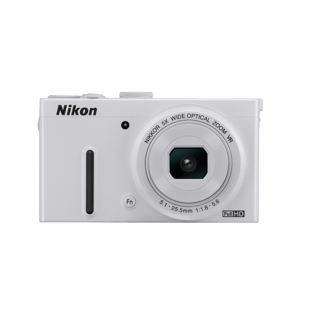 Nikon Coolpix P330 Digital Camera 12.2MP 5x Optical Zoom White