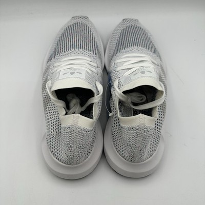 Adidas Swift Run PK Shoes Mens 13 White/Grey One/Core Black Knit Sneakers CG4126 adidas Swift Run Shoes  main image 3