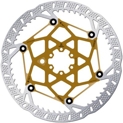 Galfer Shark Evo Disc Brake Rotor - 223mm x 2.0mm, 6-Bolt, Kashima DB147FLWHI