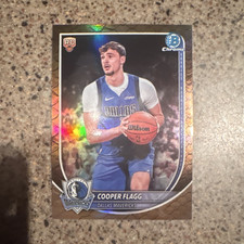 Bowman 2025-26 Bowman Chrome Cooper Flagg #44 Rookie Insert Dallas Mavericks