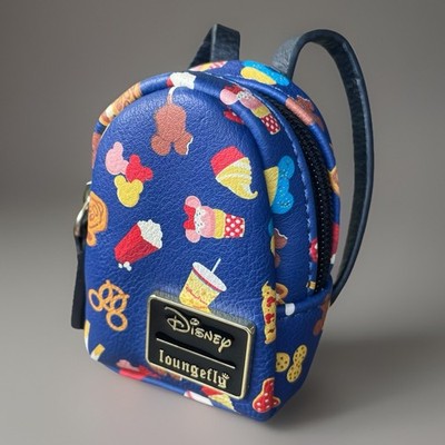 Disney Parks nuiMOs Loungefly Mini Backpack Food Snacks Treats Mickey Icons