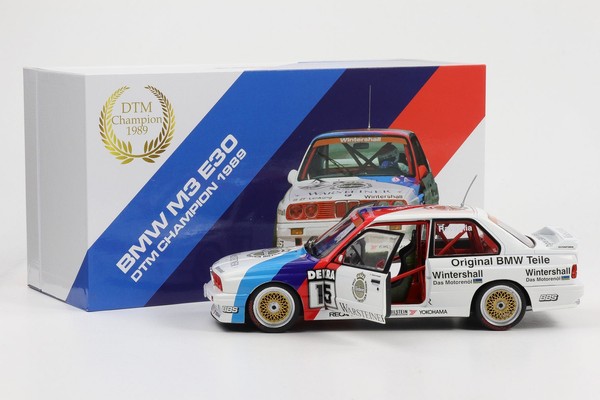 1:18 WERK83 Bmw M3 E30 #15 Dtm Champion 1989 Ravaglia Warsteiner Collectors Box-image