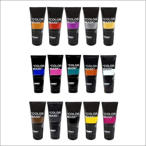 YUNSEY Color Mask Black/Black – Intensive Haarfärbemaske Für Zu Hause