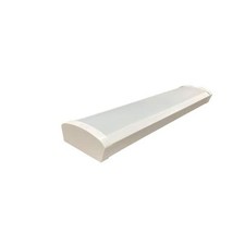 Commercial Electric 2ft 1900LM White LED Wraparound Light 2 Pack