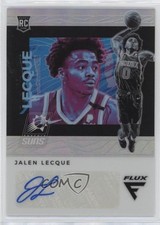 2019-20 Panini Chronicles Flux Rookie Silver Jalen Lecque #FR-JLE Auto 04qn