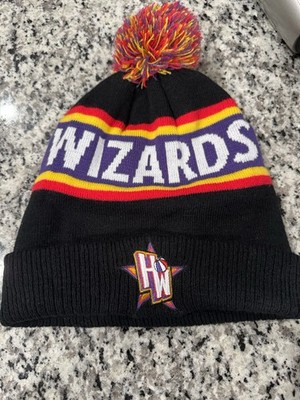 Harlem Wizards Basketball Toboggan Beanie Fleece Lined