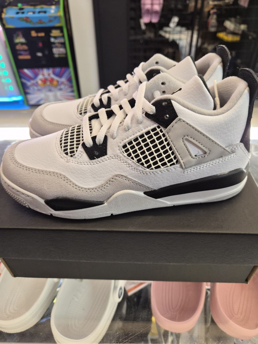 Size 2 (PS) - Jordan 4 Retro Mid Military Black for sale online | eBay