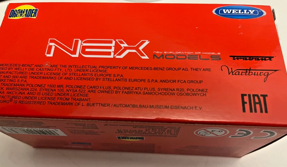 WELLY Trabant 601 1964-1990 Modellino - Azzuuro - Immagine 3 di 4