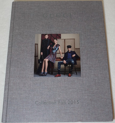 Gucci Fashion Collection Fall 2015 Original Hardcover Publication Catalog